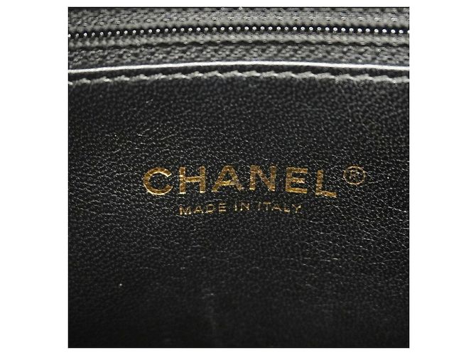 Bolso de hombro Chanel de piel Chevron - vista 5
