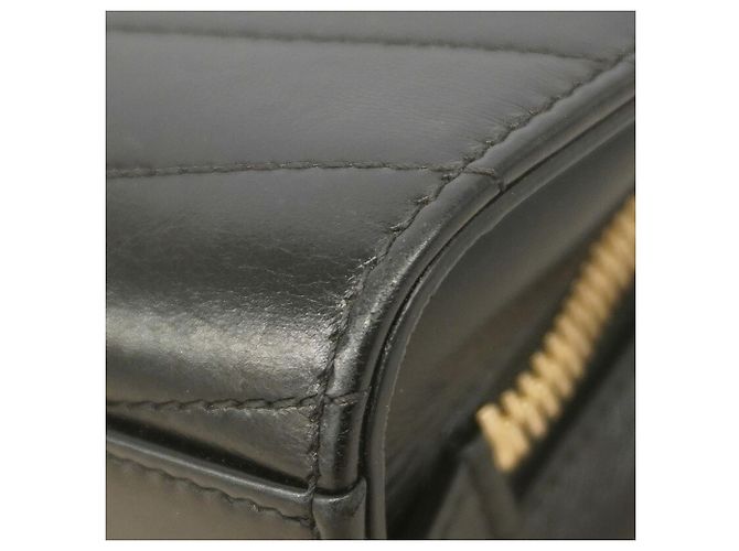 Bolso de hombro Chanel de piel Chevron - vista 6