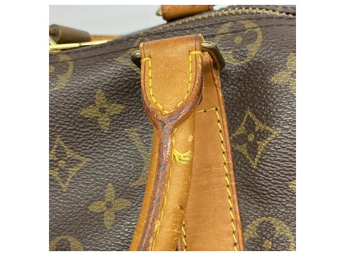 Sac Louis Vuitton Boston Monogram Keepall Bandoulière 45 - vue 10