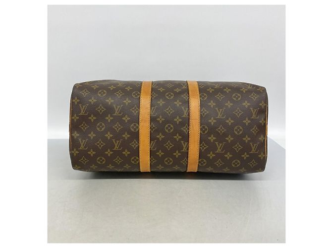 Sac Louis Vuitton Boston Monogram Keepall Bandoulière 45 - vue 3
