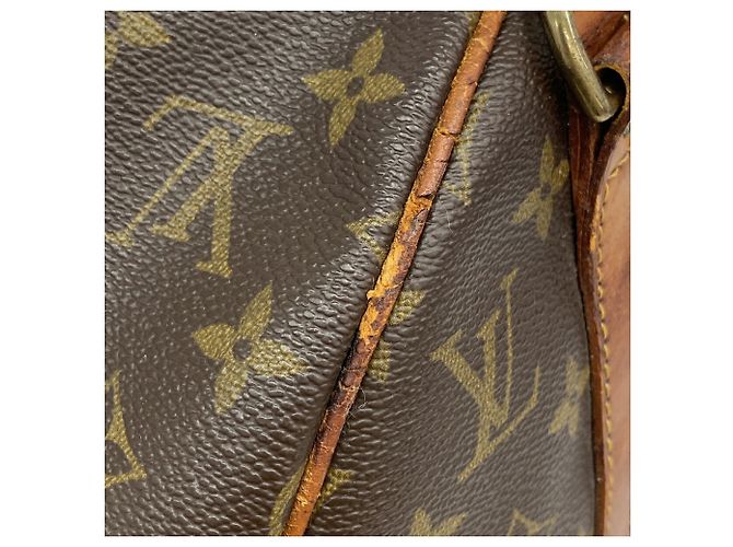 Sac Louis Vuitton Boston Monogram Keepall Bandoulière 45 - vue 7