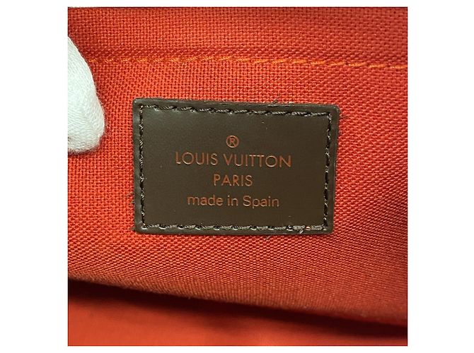 Borsa Louis Vuitton Damier Rivera MM - vista 5