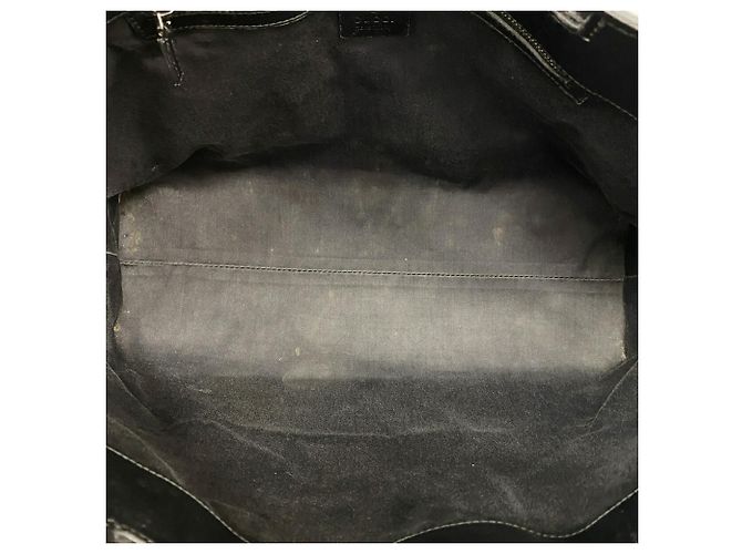 Bolso Tote Gucci de lona negra - vista 4