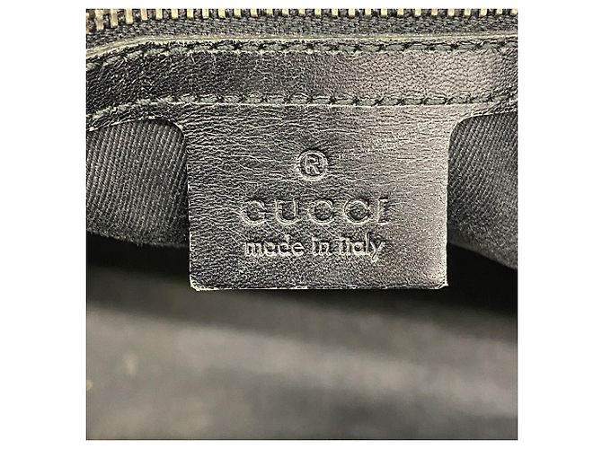 Bolso Tote Gucci de lona negra - vista 5