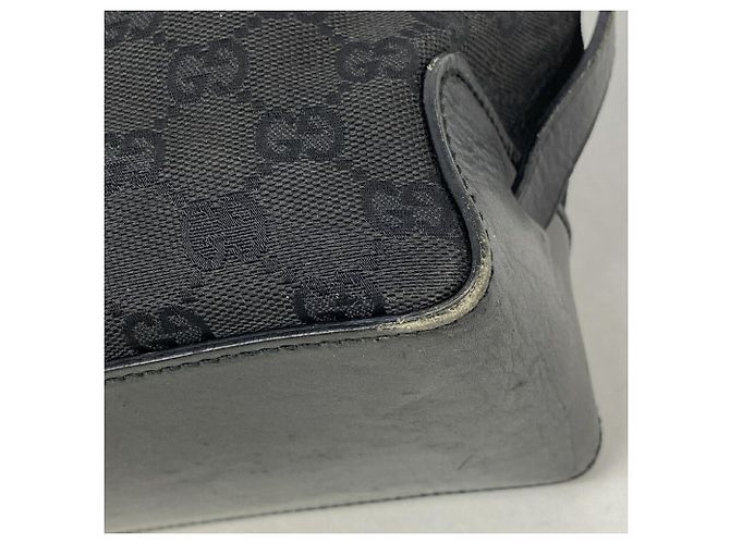 Bolso Tote Gucci de lona negra - vista 7