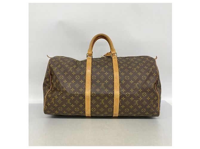 Borsa Louis Vuitton Boston Monogram Keepall 55 - vista 11