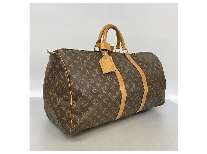 Borsa Louis Vuitton Boston Monogram Keepall 55 - vista 2