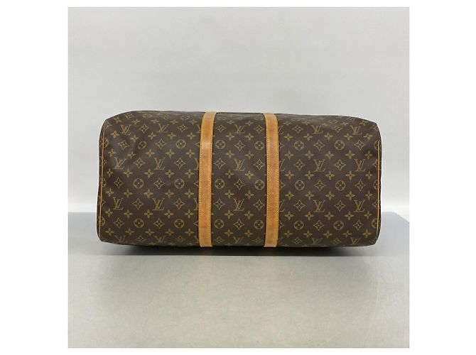 Borsa Louis Vuitton Boston Monogram Keepall 55 - vista 3