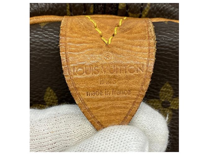 Borsa Louis Vuitton Boston Monogram Keepall 55 - vista 5