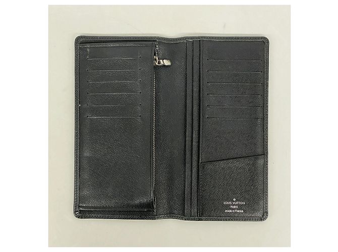 Cartera larga Louis Vuitton Taiga en Ardoise - vista 3