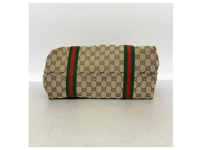 Bolso Tote Gucci Beige - Sherry Line - vista 3