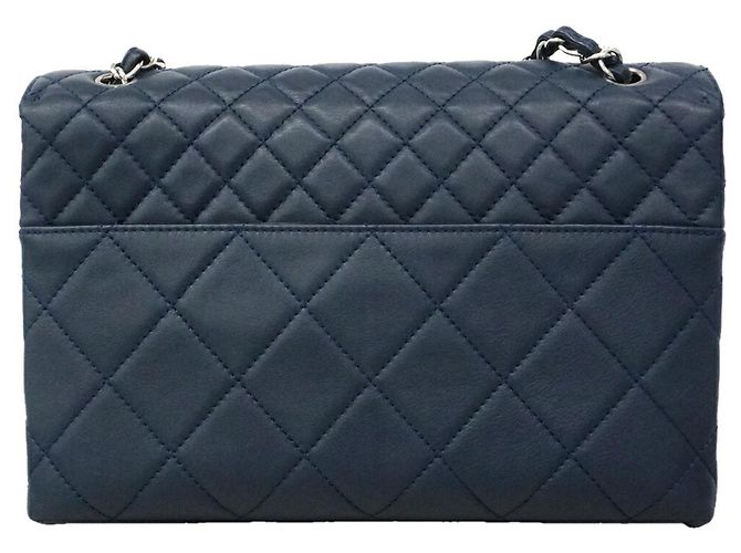 Bolso de hombro Chanel Matelassé Navy - vista 9