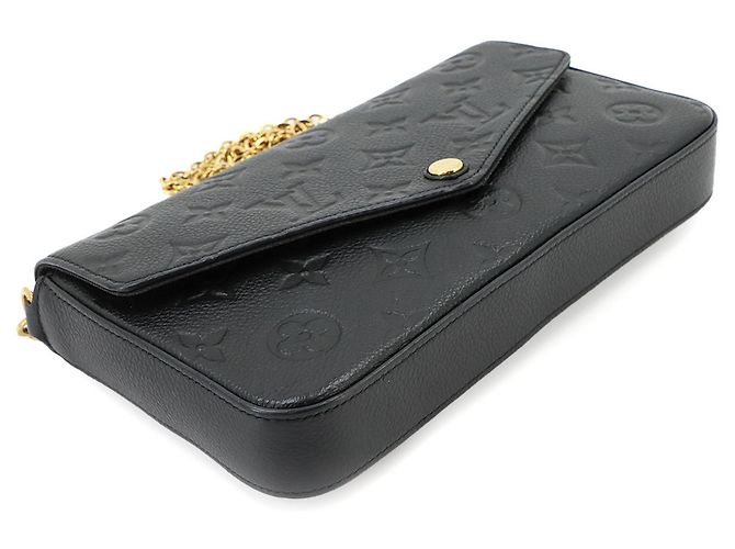 Louis Vuitton Monogram Empreinte Pochette Felice Chain Wallet - vista 5