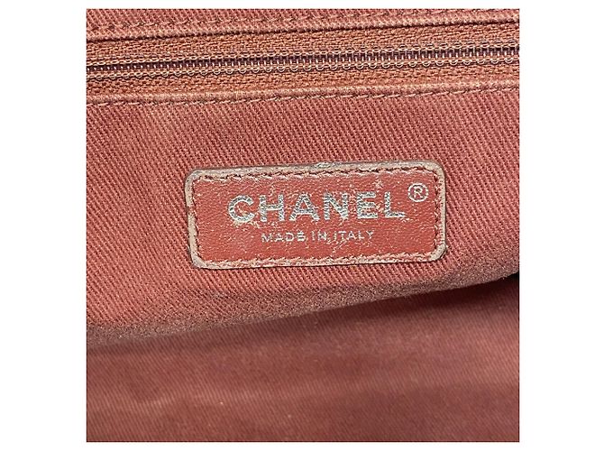 Chanel Deauville Canvas Chain Tote Bag - Ansicht 5
