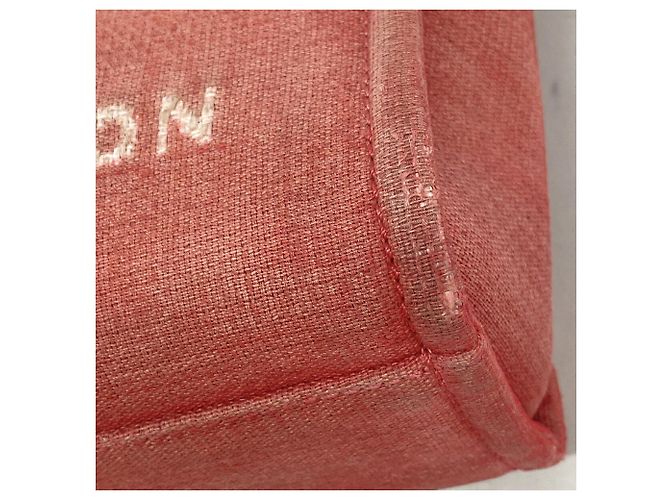 Chanel Deauville Canvas Chain Tote Bag - Ansicht 6