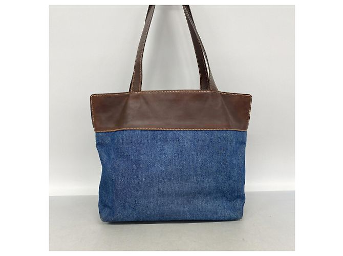 Chanel Denim Tote Bag in Navy - Ansicht 10