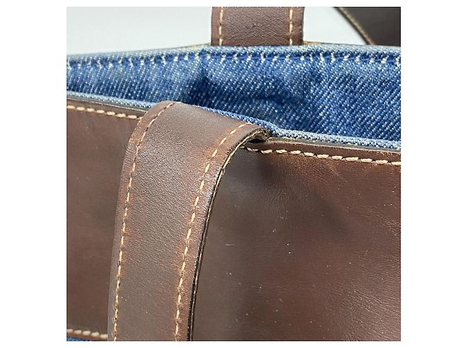 Chanel Denim Tote Bag in Navy - Ansicht 8