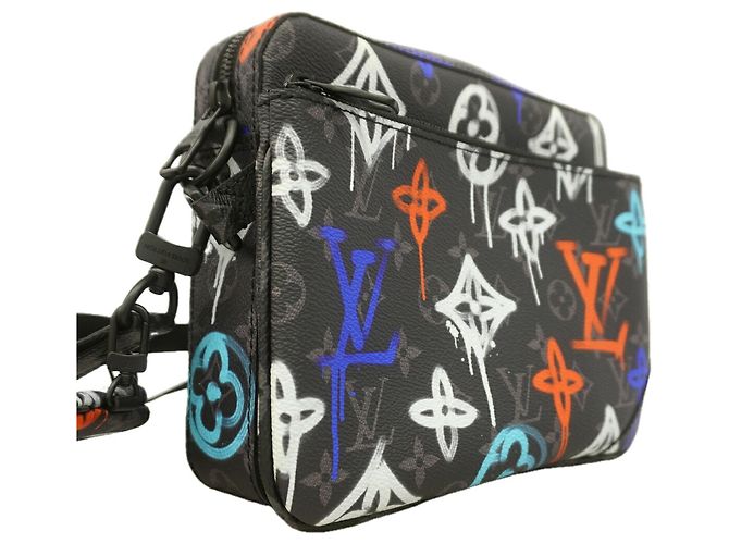 Sac à bandoulière Trio Monogram Eclipse Louis Vuitton - vue 2