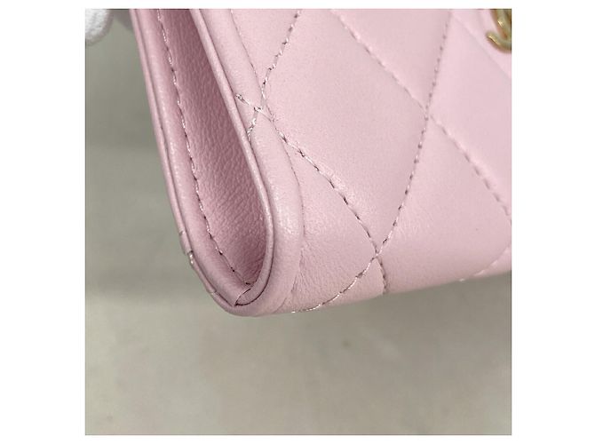 Timeless Chanel Matelassé Lambskin Coin Case - view 6