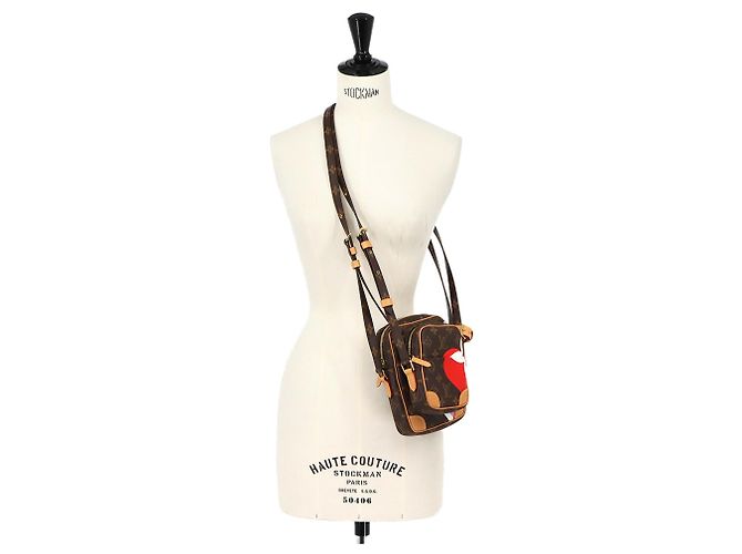 Borsa a spalla Louis Vuitton Monogram Game On Paname Set - vista 10