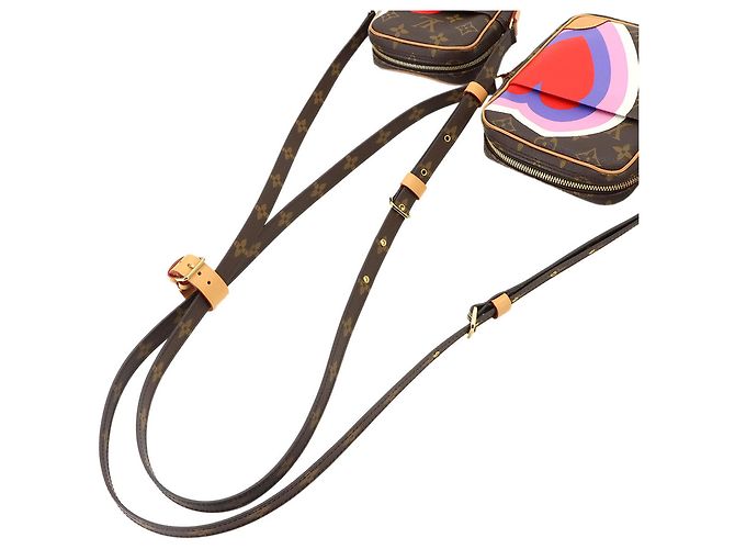 Borsa a spalla Louis Vuitton Monogram Game On Paname Set - vista 5