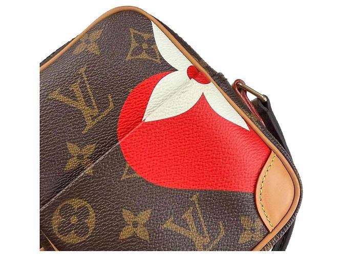 Borsa a spalla Louis Vuitton Monogram Game On Paname Set - vista 8