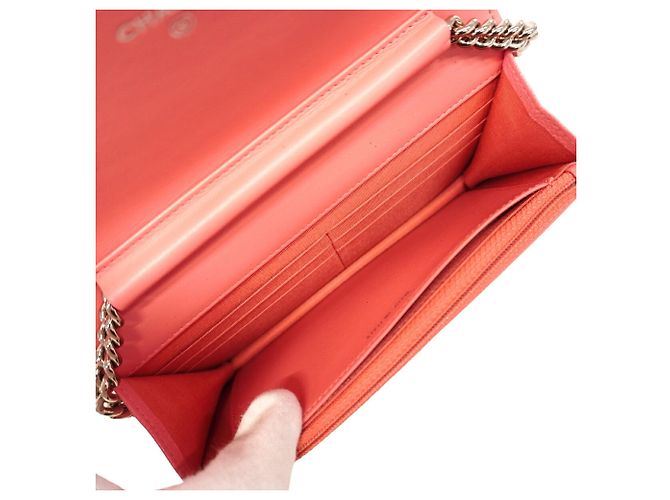 Chanel Boy Chain Schulter-Wallet in Pink - Ansicht 4
