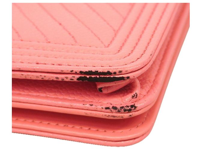 Chanel Boy Chain Schulter-Wallet in Pink - Ansicht 6