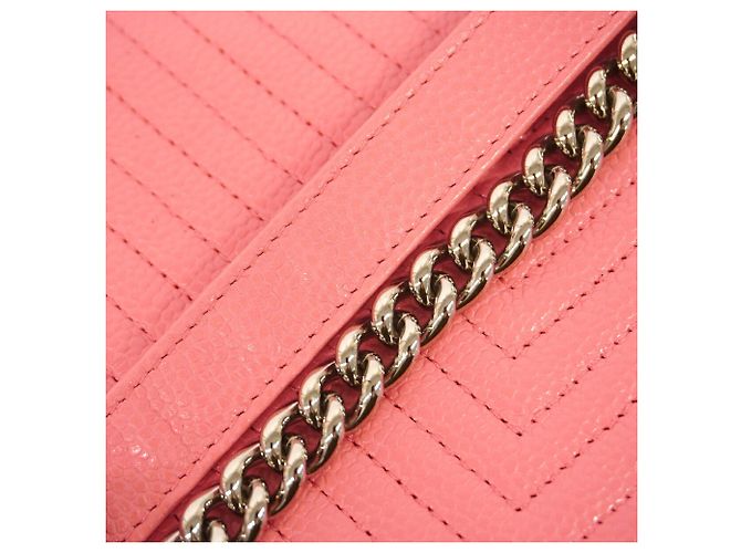 Chanel Boy Chain Schulter-Wallet in Pink - Ansicht 7