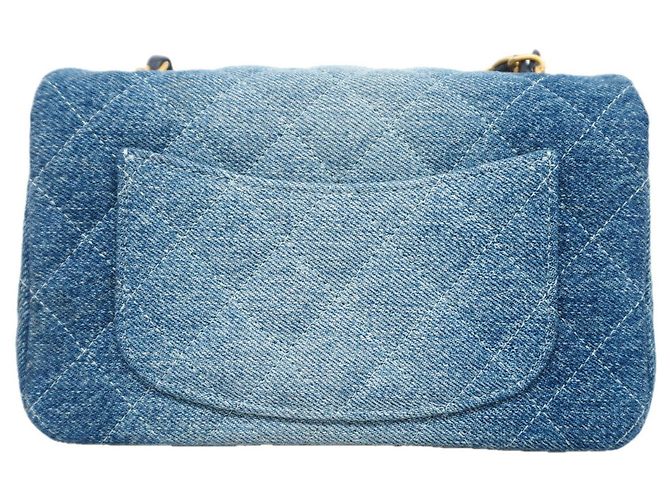Bolso de hombro Chanel Mini Matelassé con cadena - vista 8