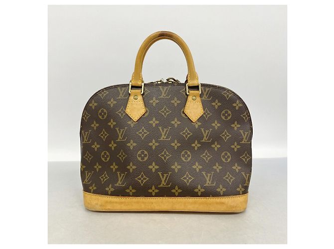 Sac à main Louis Vuitton Alma Monogram - vue 9