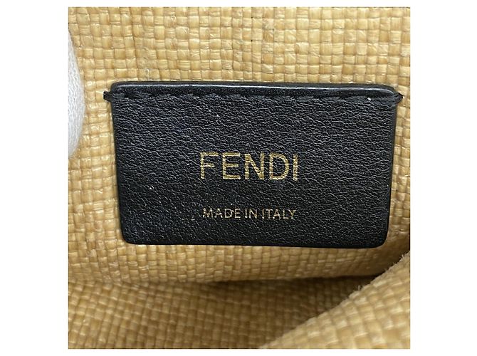 Borsa in rafia Fendi By The Way - vista 5