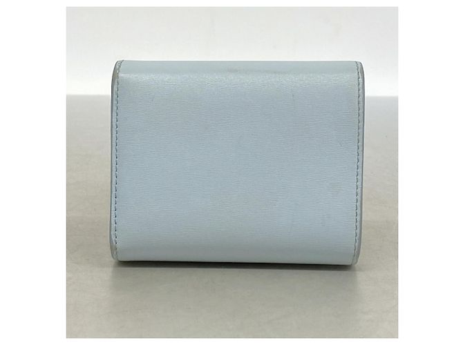 Céline Celine Triomphe Leder Tri-fold Geldbörse - Ansicht 9