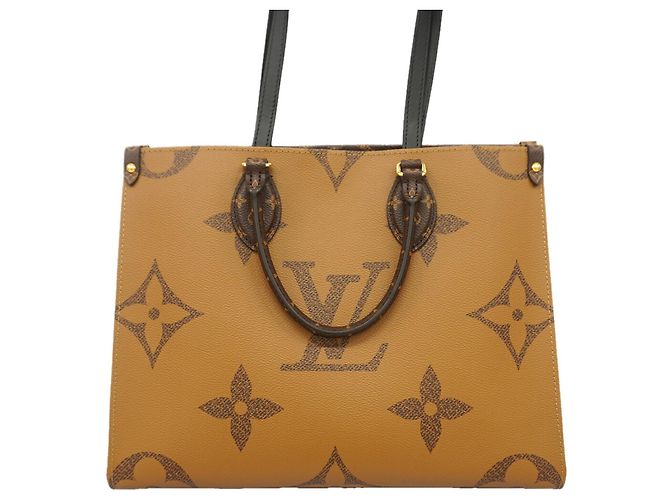 Borsa Tote Louis Vuitton Monogram Giant Reverse OnTheGo MM - vista 9
