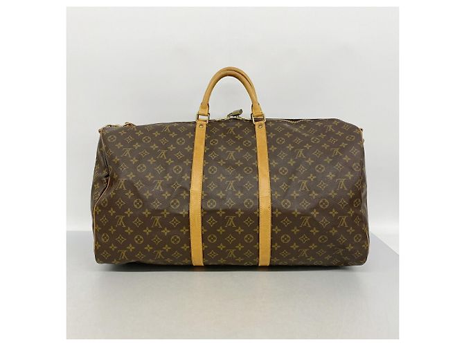 Keepall Sac Boston Louis Vuitton Marron - vue 12