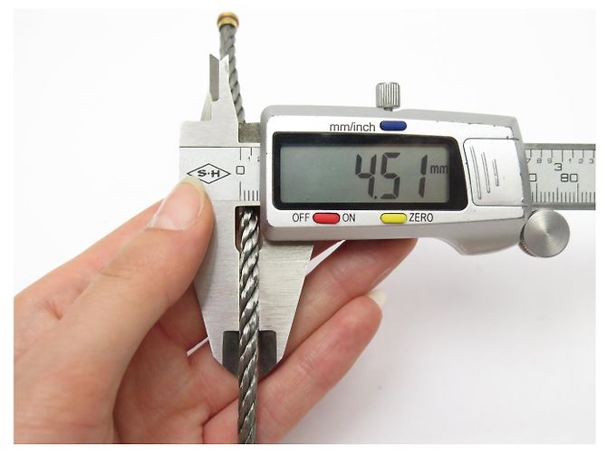 NUEVO CABLE INTERCAMBIABLE FRED PARA PULSERA FORCE 10 ACERO DORADO 17 BANGLE - vista 4