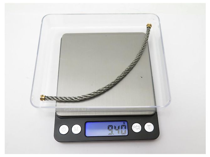 NUEVO CABLE INTERCAMBIABLE FRED PARA PULSERA FORCE 10 ACERO DORADO 17 BANGLE - vista 5