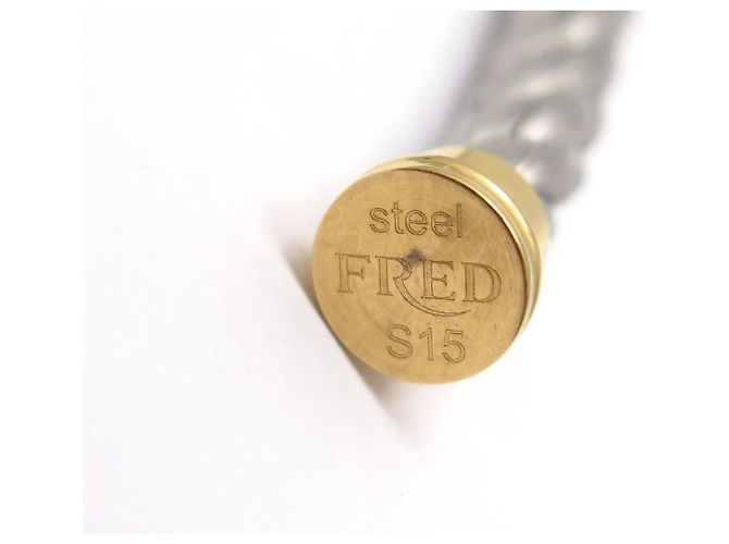 NUEVO CABLE INTERCAMBIABLE FRED PARA PULSERA FORCE 10 6B0110 15 ACERO DORADO - vista 3