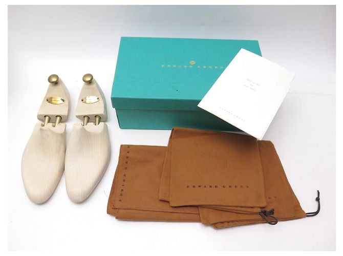 Autre Marque SCARPE EDWARD GREEN CHELSEA RICHELIEU NUOVE 9.5F 43.5 FORME - vista 11
