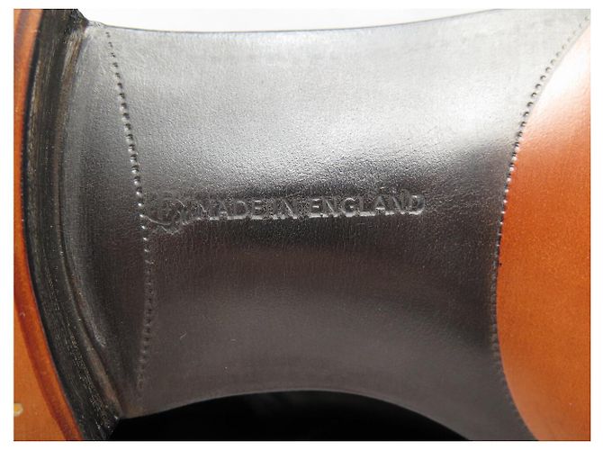 Autre Marque SCARPE EDWARD GREEN CHELSEA RICHELIEU NUOVE 9.5F 43.5 FORME - vista 7