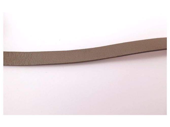 Hermès BRACELET HERMES BEHAPI QUADRUPLE TOUR T16.5 17.5 COURO REVERSÍVEL + CAIXA - vista 17