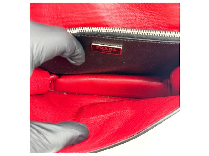 Prada Convertible Sound Vernice Saffiano Leather Mini - Ansicht 5