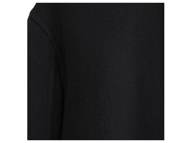 Marni Single-Breasted Coat in Black Cashmere - view 13