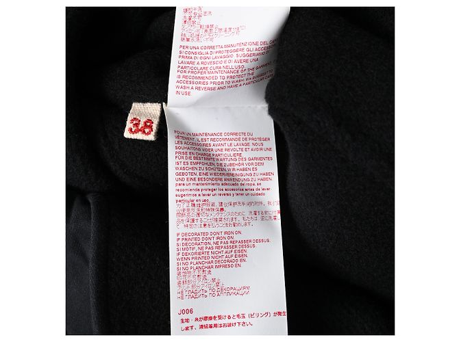 Marni Single-Breasted Coat in Black Cashmere - view 8