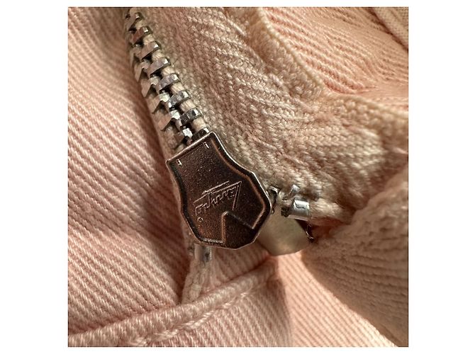 Stella Mc Cartney Jeans Slimfit Stella McCartney em algodão tan - vista 10