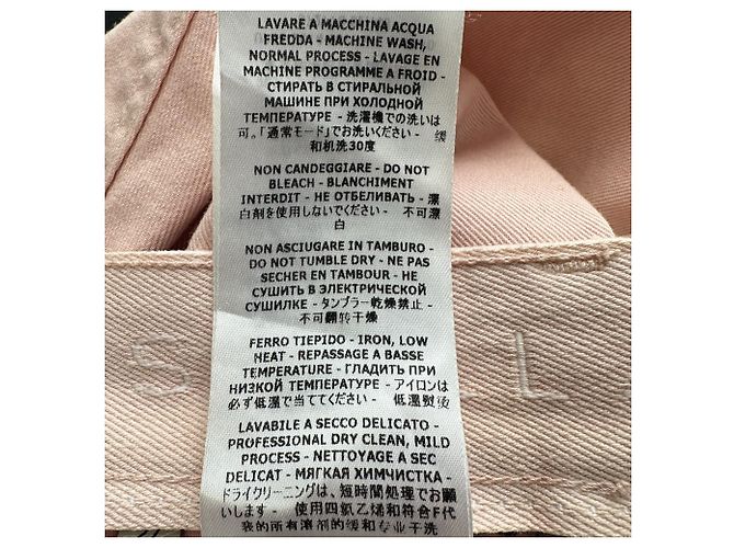 Stella Mc Cartney Jeans Slimfit Stella McCartney em algodão tan - vista 14