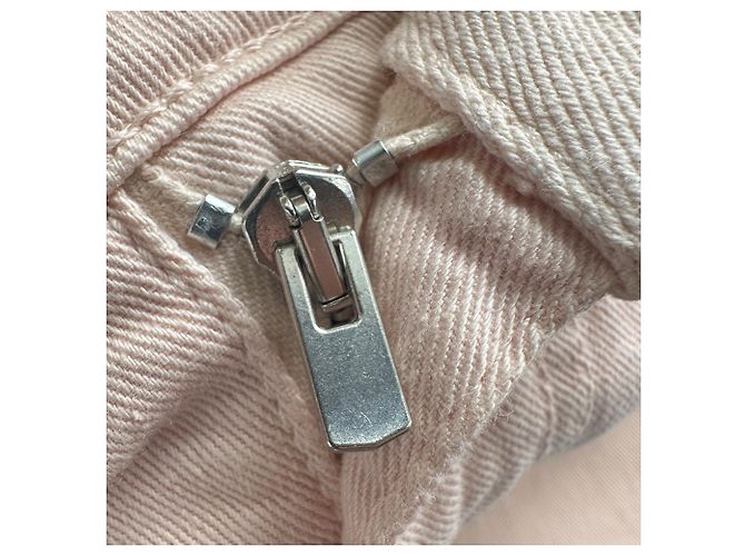 Stella Mc Cartney Jeans Slimfit Stella McCartney em algodão tan - vista 8