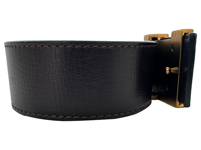 Louis Vuitton Reversible Belt in Brown Leather - view 4