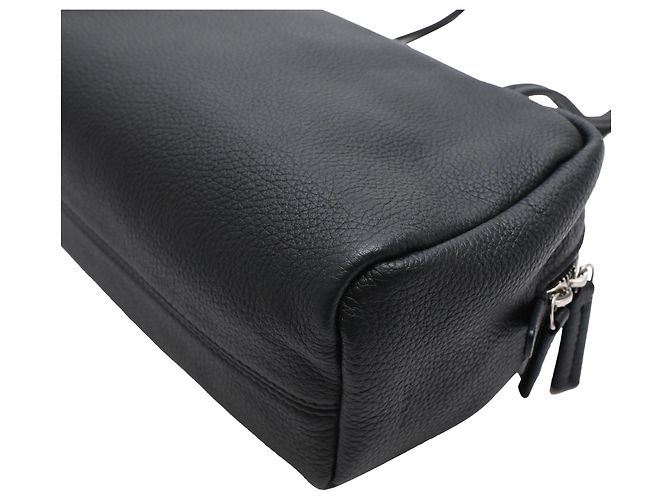 Borsa Bowling Astra in pelle nappa The Row Nera - vista 14