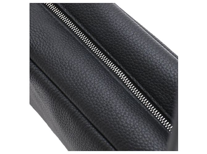 Borsa Bowling Astra in pelle nappa The Row Nera - vista 17